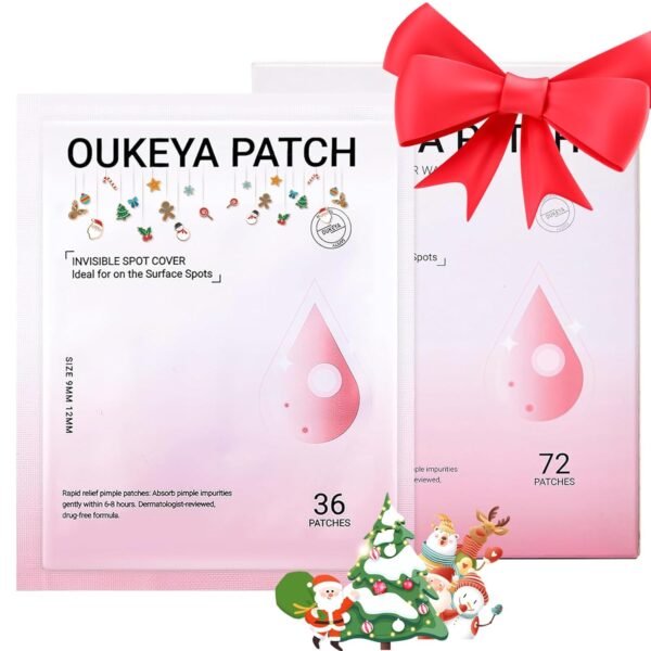 Acne Spot Patches – Hydrocolloid Pimple Stickers for Face, Emergency Blemish & Zit Cover (72 Count)