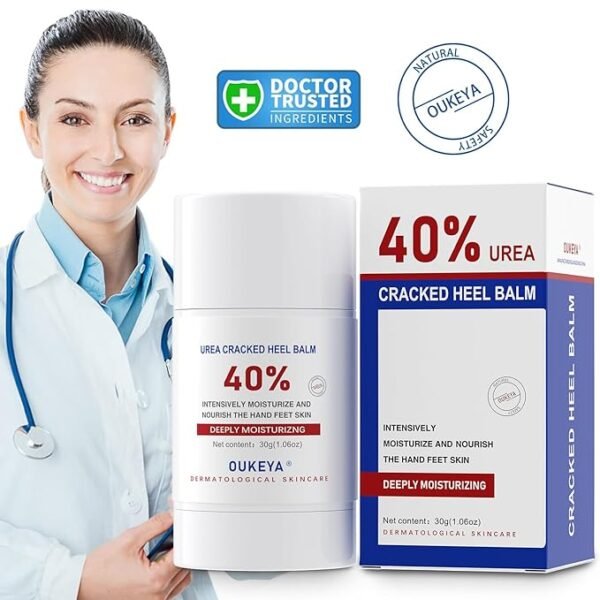 40% Urea Cream Stick – Maximum Strength Foot & Hand Balm for Dry, Cracked Skin | Dermatologist-Recommended Heel Repair - Image 4